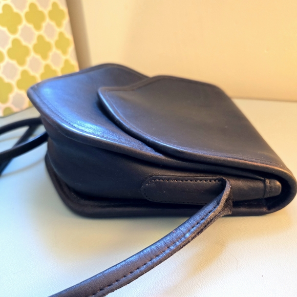 COACH 1994 Megan #9921 Black Rare Made in USA Vintage - Picture 5 of 17